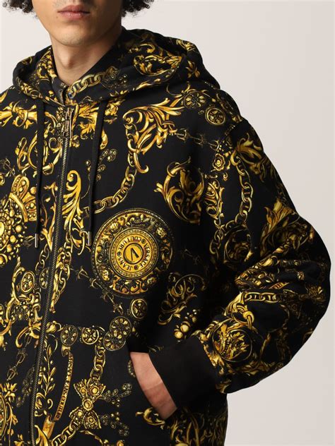 versace jeans couture sweatshirt|Men's Clothing Collection .